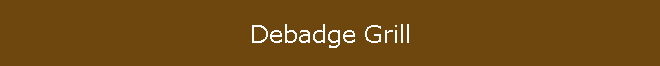 Debadge Grill